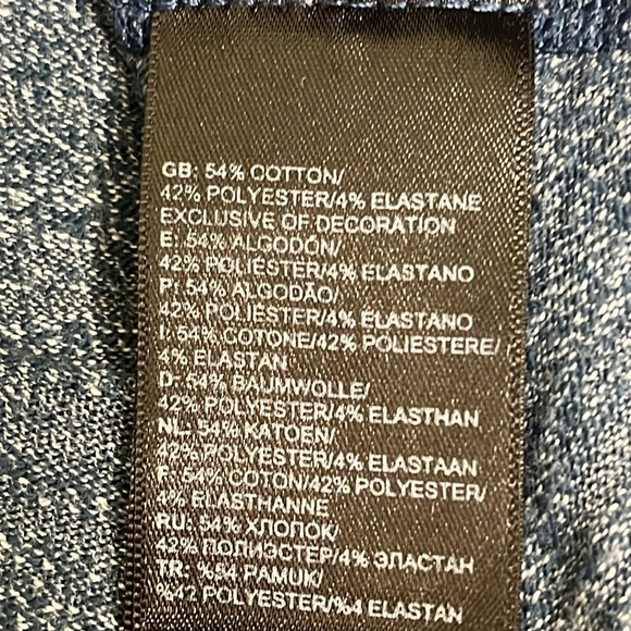 The North Face Womens Blue Modoc Scoop Neck base layer long sleeve shirt - Picture 4 of 12